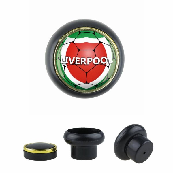 Designer Kunststoff Möbelknopf KSTSP014 KST03522S Schwarz Sport Fußball Europa Verein Club Liverpool