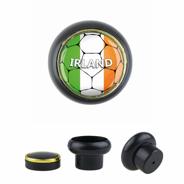 Designer Kunststoff Möbelknopf KSTSP014 KST03537S Schwarz Sport Fußball Europa Verein Club Irland Mo